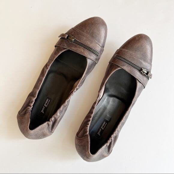 Paul Green Townsend Metallic Ballet Flat - Picture 1 of 5